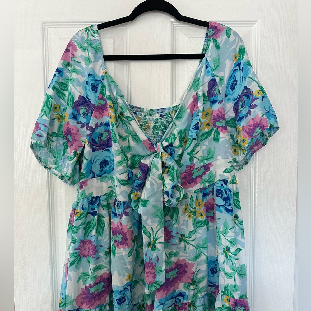 2XL Floral Dress - Picture 3 of 4